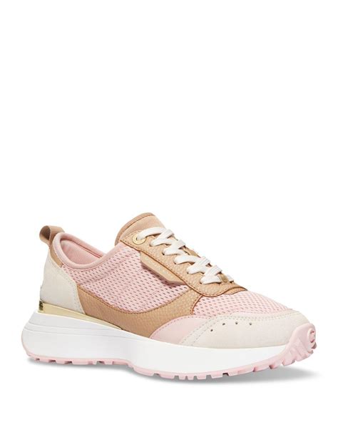 michael kors flynn trainer lace-up sneakers|Michael Kors Women's Flynn Trainer Sneakers.